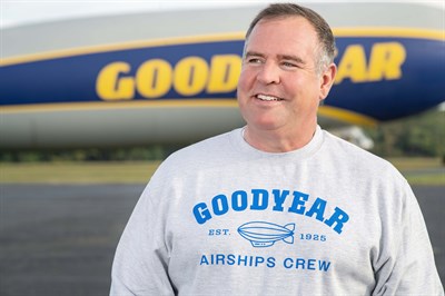 Airships Crew Vintage Blimp T-shirt